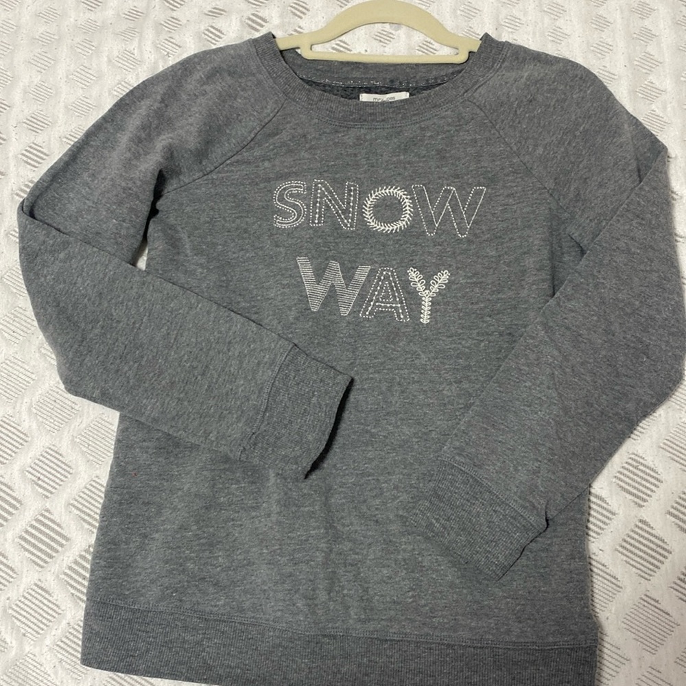 Cute Grey Winter Sweater